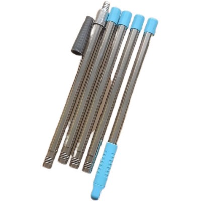 不锈钢滚筒伸缩杆可拆卸加长杆滚筒刷铝头杆子地板刷砂纸架图5