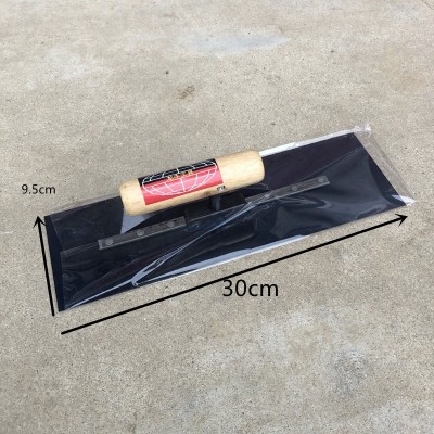 蓝钢30公分40公分塑料柄环氧地坪工具推镘刀加长抹泥刀抹子刮腻图3