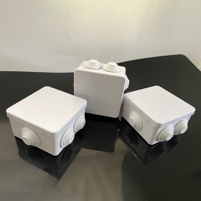 现货室内室外防水盒塑料电缆接线盒批发防水接线箱分线盒I P55认证图4