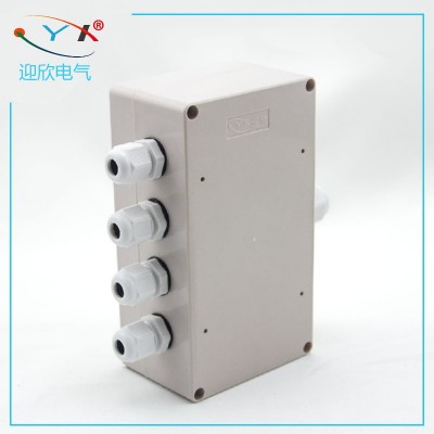 1进4出接线端子盒电线分线盒机械塑料工控盒电缆布线配电箱电源图4