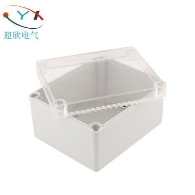 厂家供应170*140*95mm透明上盖防水接线盒监控电源密封盒 分线盒图4