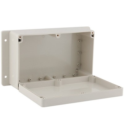 F型带耳室外电源盒ABS塑料防水接线盒IP66防水防尘安防分线盒供应图5