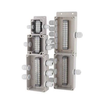 户外防水接线盒带端子防雨分线盒电缆穿线盒监控电源盒塑料接线盒图4