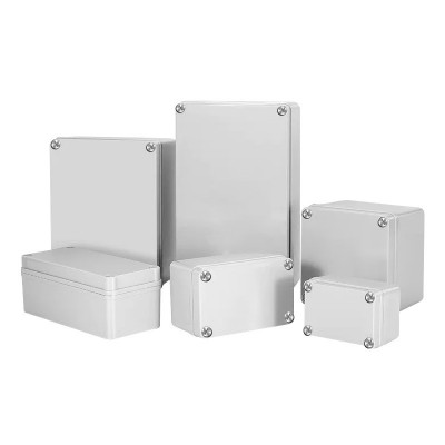 F型防水盒带耳仪表外壳ABS塑料接线盒电气电箱密封过线 防水监控盒图4