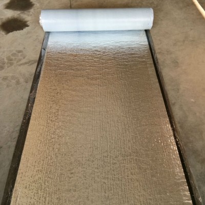 厂家批发sbs防水卷材 3mm 4mm聚酯胎黄沙片岩铝膜 sbs防水卷材图2