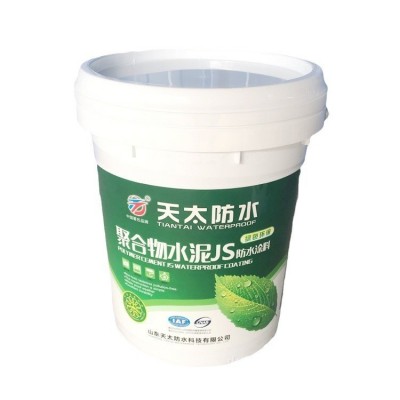 聚合物水泥js防水涂料楼顶地下室补漏JS聚合物水泥基复合防水涂料图5