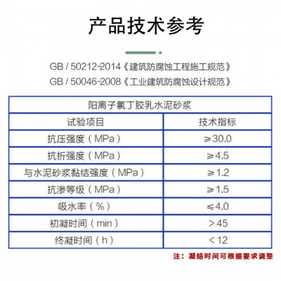 氯丁胶乳防水砂浆阳离子耐酸耐碱防腐蚀抗渗乳液氯丁防渗图2