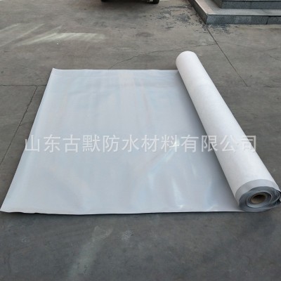 高分子卷材 建筑屋顶钢结构加筋带布内增强聚氯乙烯PVC防水卷材