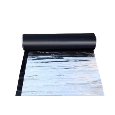 改性沥青单双面聚合物自粘防水卷材 屋面彩钢瓦隔热铝箔自粘防水图5