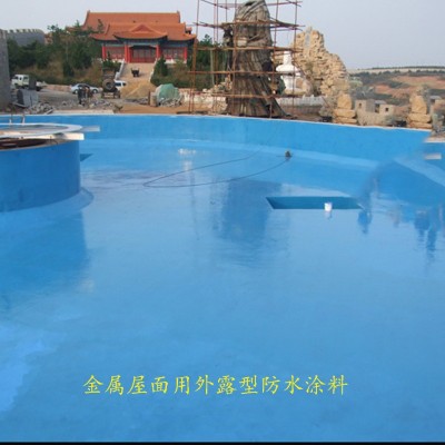 金属屋面彩钢瓦专用涂料 铁皮屋防水隔热防腐防水涂料图2