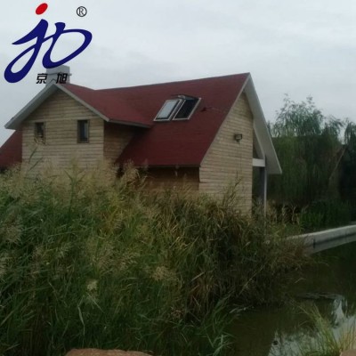 山东防水厂家供应京旭牌 沥青瓦 马赛克型 标准型 叠型沥青油毡瓦