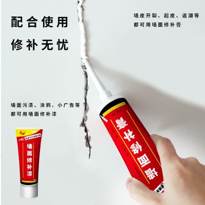生产各类型白色补墙膏墙面修补膏防霉裂缝钉眼修复腻子膏批发厂家图4