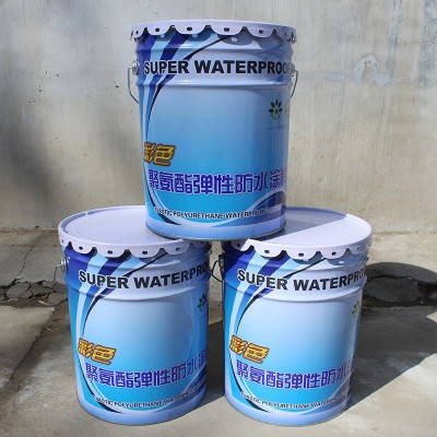 厂家现货批发聚氨酯防水涂料桶楼顶补漏非固化橡胶沥青防水涂料
