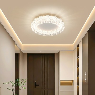 跨境直供 现代走廊灯过道灯入户玄关灯阳台灯灯亚克力led吸顶灯具图2