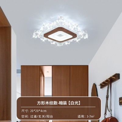 跨境直供过道灯现代简约复古阳台走廊灯中古风衣帽间玄关吸顶灯具图5