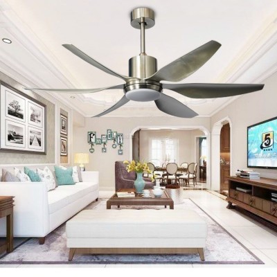 跨境现货！54/66寸大风力工业吊扇灯DC直流变频省电静音跨境适用图2