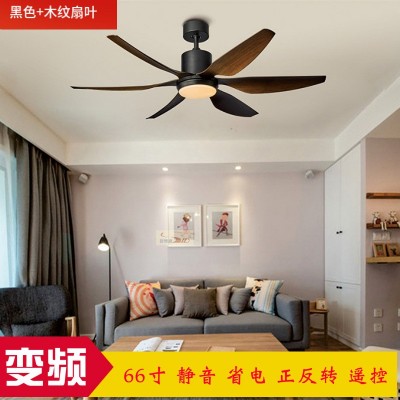 跨境现货！54/66寸大风力工业吊扇灯DC直流变频省电静音跨境适用图4