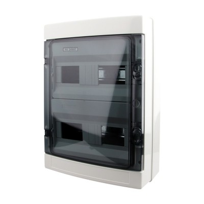 HA-24位防水开关盒户外塑料防雨配电箱室外回路空开防尘明装24P图5