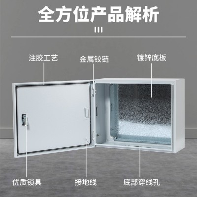 恩祥配电箱JXF基业箱跨境货源挂墙式AE电气电表箱开关控制配电箱图2