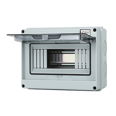 防水盒户外防雨配电箱HT-5新能源充电桩室外明装空开盒塑料漏保盒图2