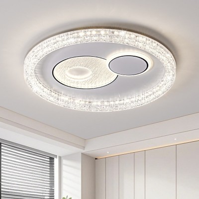 轻奢现代儿童房吸顶灯简约创意卡通圆形灯具2025新款家用卧室灯图4