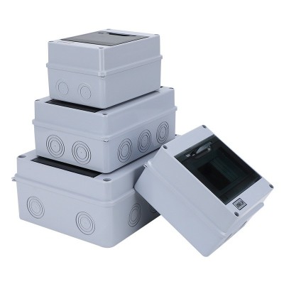 防水配电箱室外室内开关绝缘户外防雨小型空开盒防尘透明窗口图5