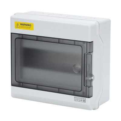 室外家用防水配电箱小型回路防水配电箱塑料 开关防水盒批发图5