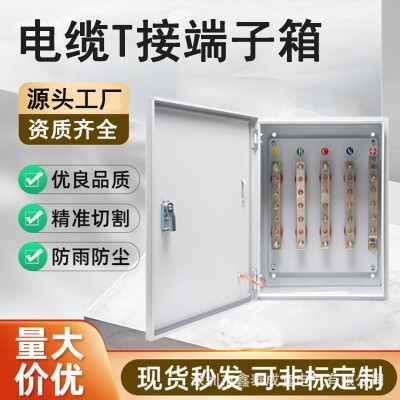 低压矿物质电缆铜排T接箱分线箱绝缘户外电缆T接端子箱铜排分线箱