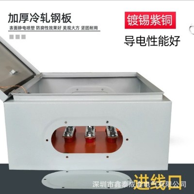 低压矿物质电缆铜排T接箱分线箱绝缘户外电缆T接端子箱铜排分线箱图4