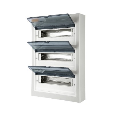 青华易科X配电箱PZ30三排回路箱明暗装照明国标布线箱电表箱加厚图5