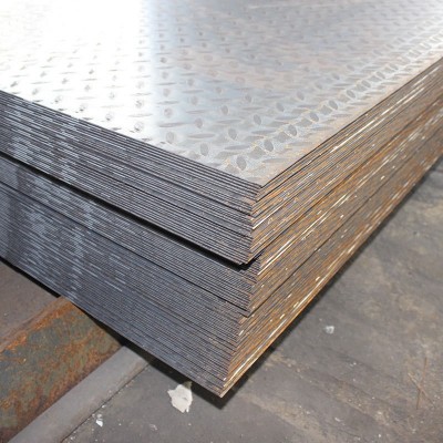 厂家现货批发花纹铁板 Q235B花纹钢板防滑钢板热扎花纹板厚度齐全图2
