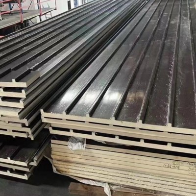 铝合金长城板屋顶双层隔热大板铝瓦阳光房凉亭隔音格栅雨棚彩钢瓦图4