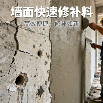 修补料路面快速砂浆高强快干地面墙面修复自流平混凝土抗裂图4