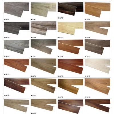 定制 SPC石塑锁扣地板无醛PVC防火阻燃防水耐磨3D防木纹图4