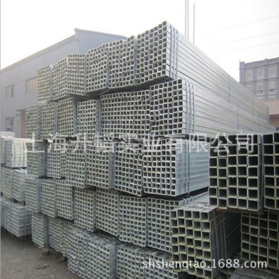 供应60*80*4.5镀锌方管材质Q235B热镀锌方管过磅销售40*80*3.0图3