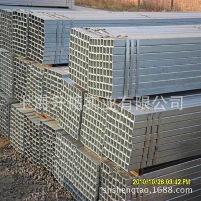 供应60*80*4.5镀锌方管材质Q235B热镀锌方管过磅销售40*80*3.0图4