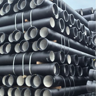 厂家球墨铸铁管K9球磨给排水承插式T型承口钢制口径大柔性大专用图2