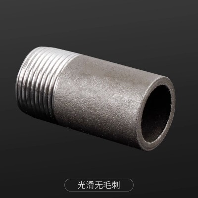 镀锌碳钢焊接单头丝镀锌单头碳钢管外丝dn15 20厂家直销支持定制图3