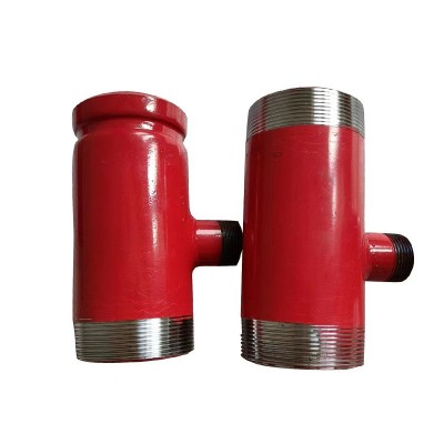 厂家供应工业消防栓消防三通 消防栓箱专用红色外丝异径变径三通图5