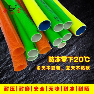 批发pvc牛筋软管灌溉浇水管抗寒耐压防冻加厚加线蛇皮管 自来水管图2