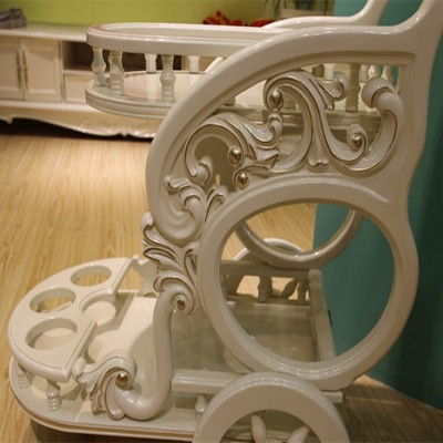 手描银箔漆金箔漆金箔油漆特亮银水液体箔描金描银欧式描金描金漆图4