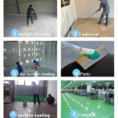 绿色水性地坪漆 食品厂水性环氧地坪漆 纽皇油漆图5