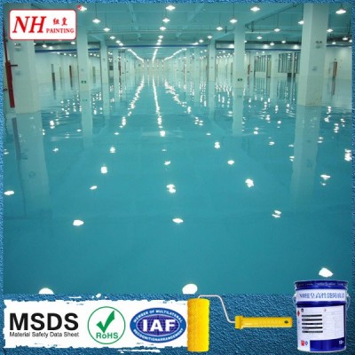 绿色水性地坪漆 食品厂水性环氧地坪漆 纽皇油漆图2
