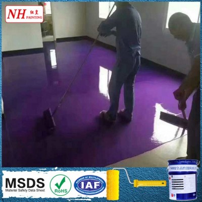 绿色水性地坪漆 食品厂水性环氧地坪漆 纽皇油漆图4