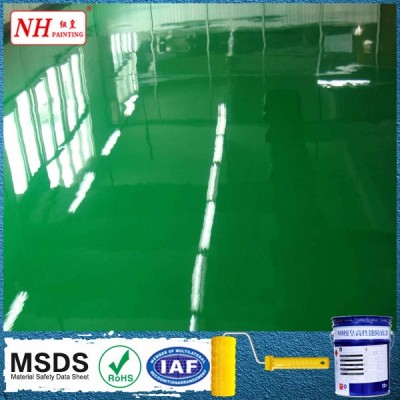 绿色水性地坪漆 食品厂水性环氧地坪漆 纽皇油漆图3