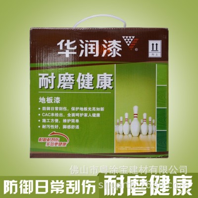 华润漆高光聚酯清漆高光实木耐磨地板漆半哑光木楼梯漆防烫漆4KG图3