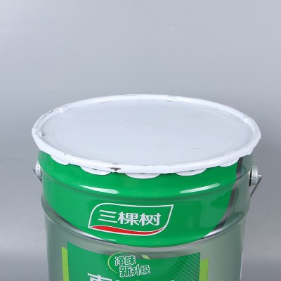 真时丽内墙乳胶漆批发 工程墙面漆家用内墙涂料漆 白色油漆涂料图4