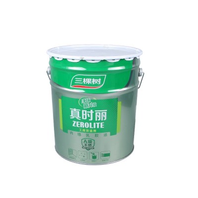 真时丽内墙乳胶漆批发 工程墙面漆家用内墙涂料漆 白色油漆涂料图5