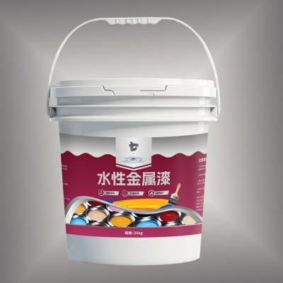 水性金属工业漆彩钢瓦护栏铁架翻新改色漆免除修铁锈转化剂除锈漆图5