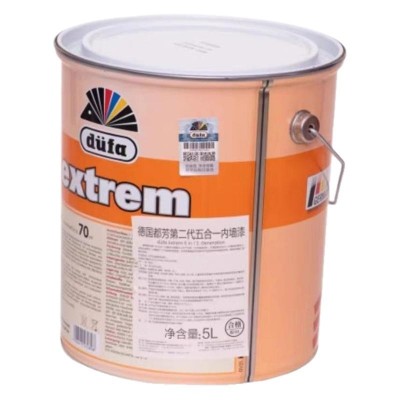 都芳第二代五合一内墙漆耐擦洗德国进口乳胶漆水性漆涂料墙面漆图5